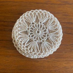 Boho crocheted coasters